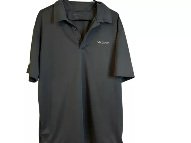 Dell EMC Adult Employee Short Sleeve Polo Shirt Uniform Size XL