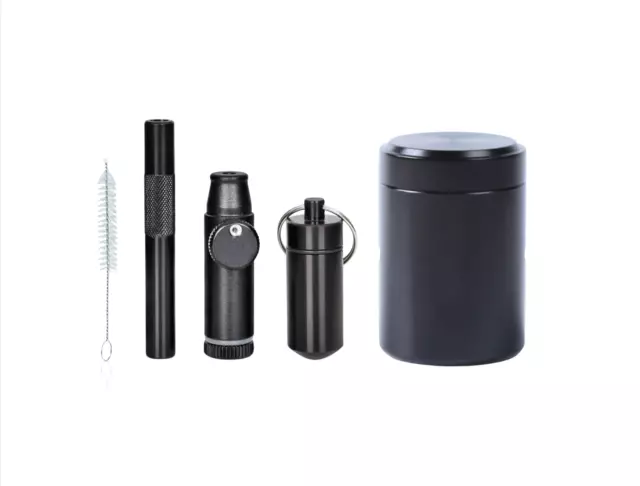 1 Pcs Mini Metal Smoke Pipes Snuff Smoking Herb Tobacco Pipe Grinder Smoke ✅⭐