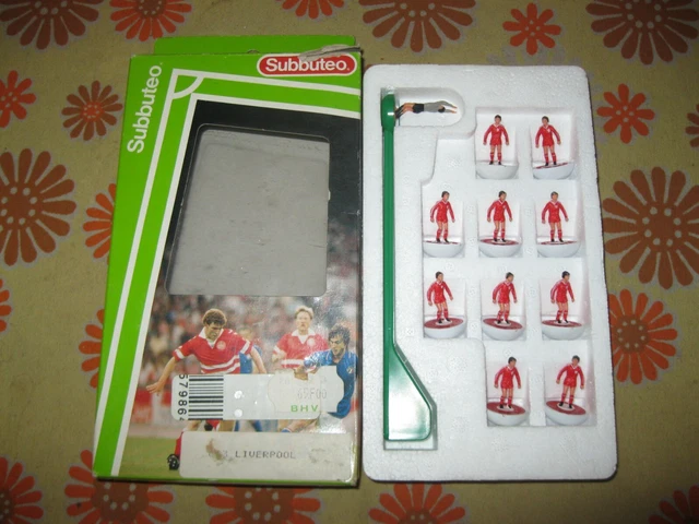 L'équipe de football des années 1970 Subbuteo - Liverpool (2e) Type 63000 No 363 Photo Stock - Alamy