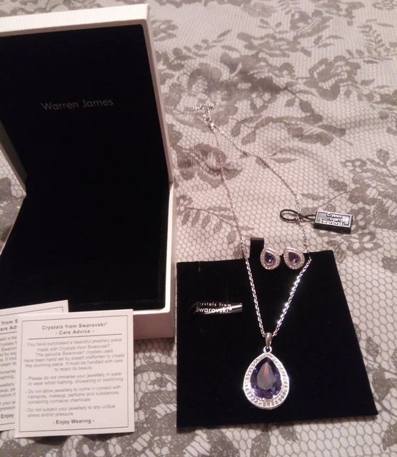 Amethyst necklace hotsell warren james