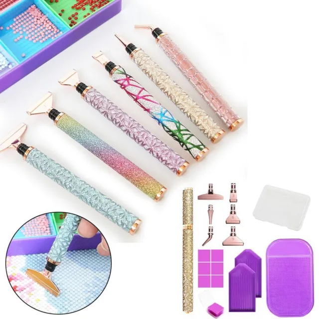 Diamond Painting Pen Elbow Tip Printed Point Drill Pens for 5D DIY Painting  with Diamonds Accessories