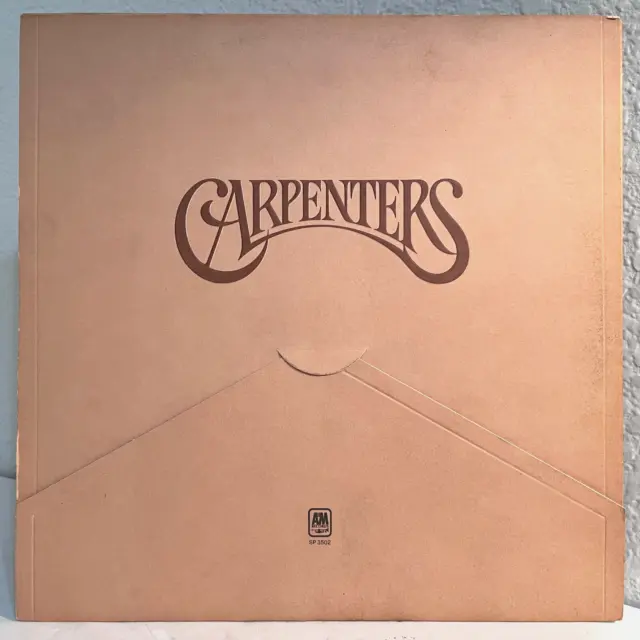 CARPENTERS - Self Titled (A&M) - 12" Vinyl Record LP - VG+
