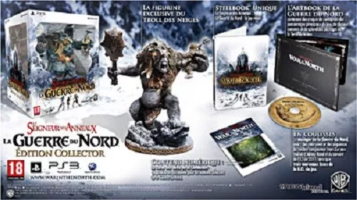 Le Seigneur Des Anneaux La Guerre Du Nord Edition Collector Ps3 Neuf & Scellé Vf