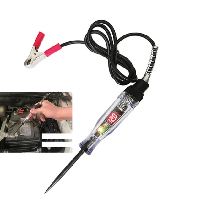 Per Testare Circuiti Tester LCD Penna Tester Tensione 6V-24V Digitale