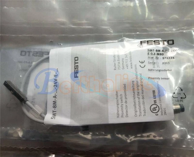 ONE NEW FESTO Sensor SMT 8M A PS 24V E 0 3 M8D 574334 26 51 PicClick UK one-new-festo-sensor-smt-8m-a-ps-24v-e-0-3-m8d-574334-26-51-picclick-uk