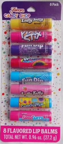 Nuevo bálsamo labial con sabor Candy Shop Laffy Taffy Fun Dip 8