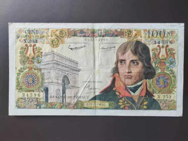 🪙 Billet 100 Francs Bonaparte Lot De 6 Billets 🪙 2