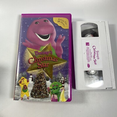 Vhs Barney Barneys Christmas Star Vhs 2002 10 37 Picclick Uk Vhs Barney Barneys Christmas Star Vhs 2002 10 37 Picclick Uk