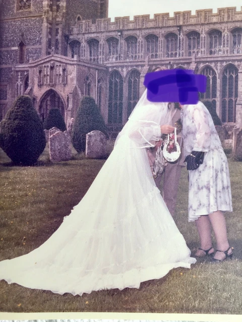 VINTAGE 1979 PRONUPTIA Wedding Dress 35.00 PicClick UK