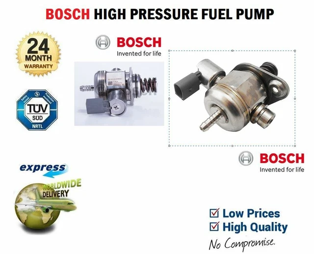 BOSCH HIGH PRESSURE FUEL PUMP for VW TIGUAN 2.0 TFSI 4motion 2007-2018 ...