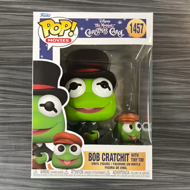 Funko POP! Movies: The Muppet Christmas Carol - Bob Cratchit with Tiny Tim #1457