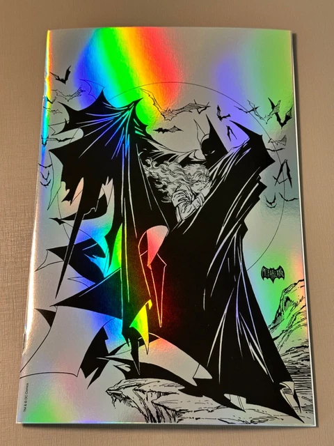 Batman #423 (2023 DC Comics) Todd McFarlane MEGACON Chrome Foil Virgin Variant