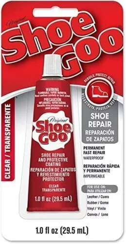 Shoe Goo - Shoe Repair Kit, Leather Rubber Shoes Adhesive Glue CLEAR 29.5ml
