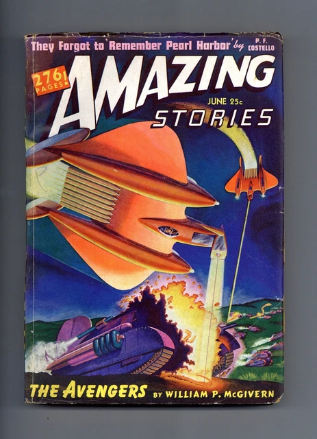 Amazing Stories Pulp Sep 1941 Vol. 16 #6 VG