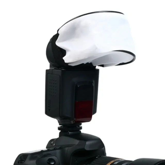 Professional Camera Flash Diffuser Converts Rough Light to Soft Scattered Light