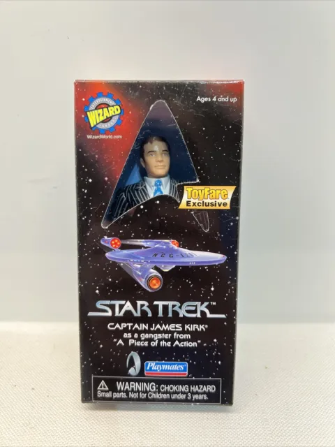 Captain James Kirk Gangster A Piece of the Action STAR TREK TOS Toyfare Wizard