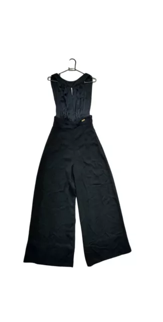 Miss Sixty Black wide-leg backless jumpsuit 3