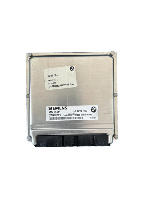 BMW E46 M3 Engine ECU Control Unit Module DME MSS54 . & SMG ECU £595.00 ...