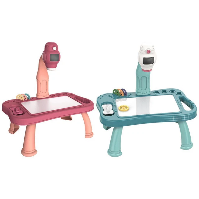 Trace and draw projector toy painting set children s table top