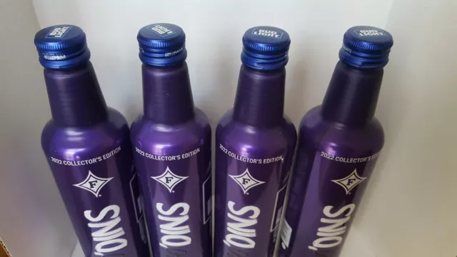 Bud Light * Furman Paladins * Four (4) 16 Oz Aluminum *Empty*Top Open