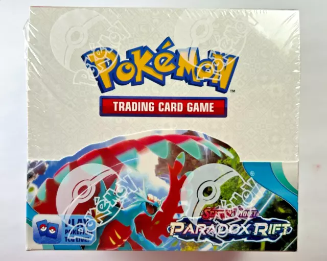 Pokemon Paradox Rift Booster Box Display Card TCG Scarlet Violet English