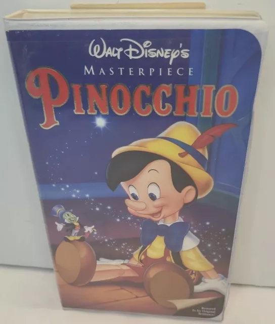 Pinocchio Walt Disneys Masterpiece Collection VHS 1993