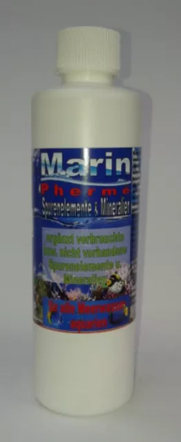Marin fermé Spurenelemente und Mineralien für Meerwasser Aquarium 250ml.