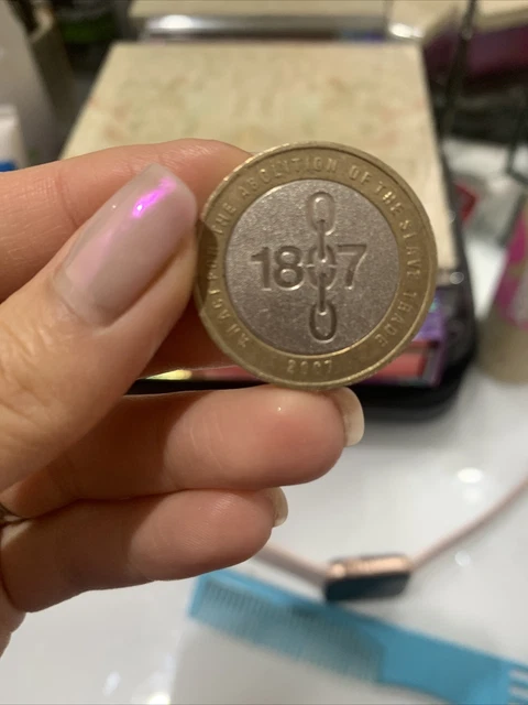 £2 Two Pound Coin (1807) Abolition of Slavery 2007 RARE With Mint Errors