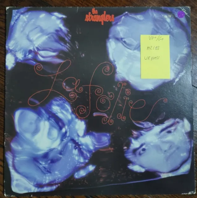 The Stranglers La Folie Vinyl Record VG+/G+ FA 4130831 1981