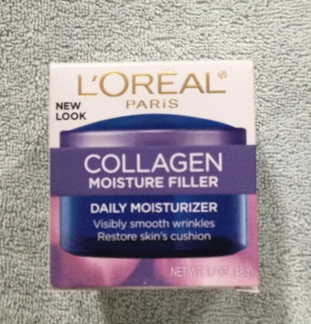 New Loreal Paris Fragrance Free Collagen Moisture Filler 1.7 oz