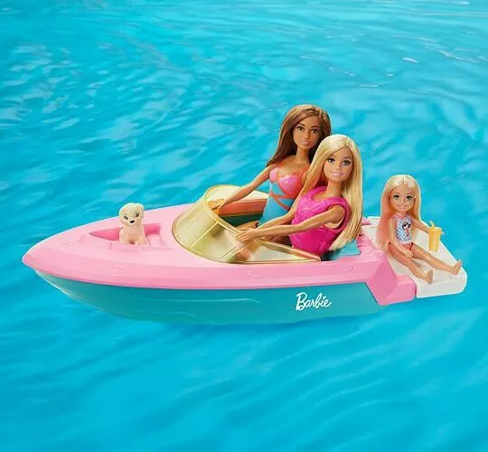 Barbie - le bateau de reve, poupees