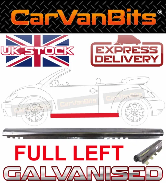 For Vw New Beetle 98-10 Convertible Cabrio Full Sill Repair Body Panel Left