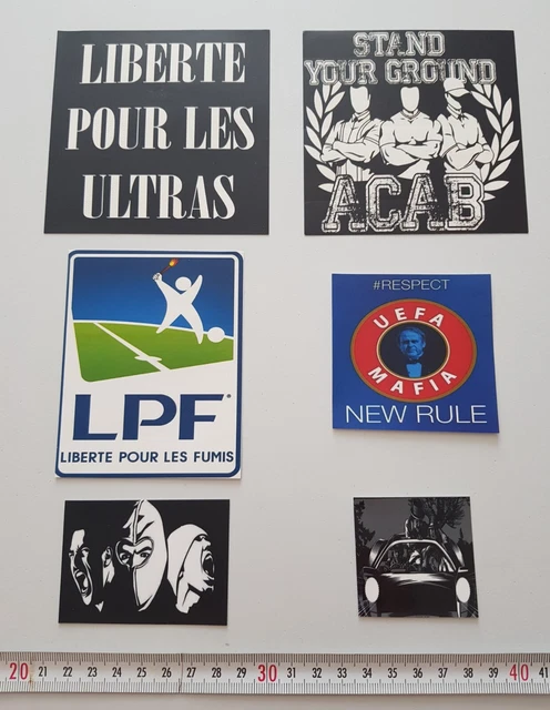 Pack D’autocollants Ultra Niort FC – Pour Fans Du Kop, écharpe Et Virage Chamois Niortais