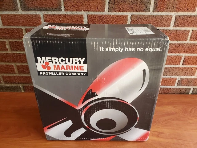 New Mercury Marine Mirage Plus Prop 15 3/4" X 15P SS Propeller OEM 48-19838 A45 New Mercury Marine Mirage Plus Prop 15 3/4" X 15P SS Propeller OEM 48-19838 A45