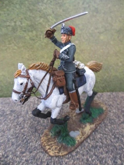 Soldat En Plomb Peint - Garde Prussien 1914 - Échelle 54mm - Ancien Et Rare