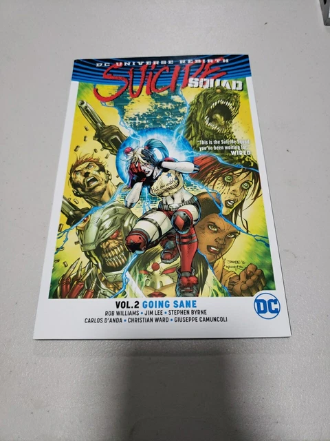Suicide Squad Volume 2 Going Sane Graphic Novel DC Universe Rebirth TPB New