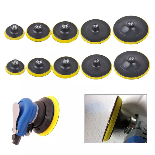 M14/M16 Backing Polishing Pad Polisher Buffing Plate Backer HookLoop 75-125MM rt