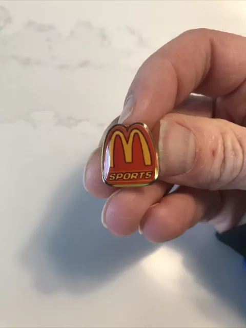 McDonalds Restaurant Sports Lapel Pin