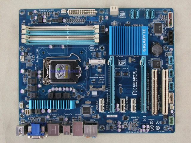 Gigabyte GA-H77-DS3H Intel H77 Motherboard – LGA 1155, DDR3, HDMI, ATX – Tested Working With 90-Day Warranty