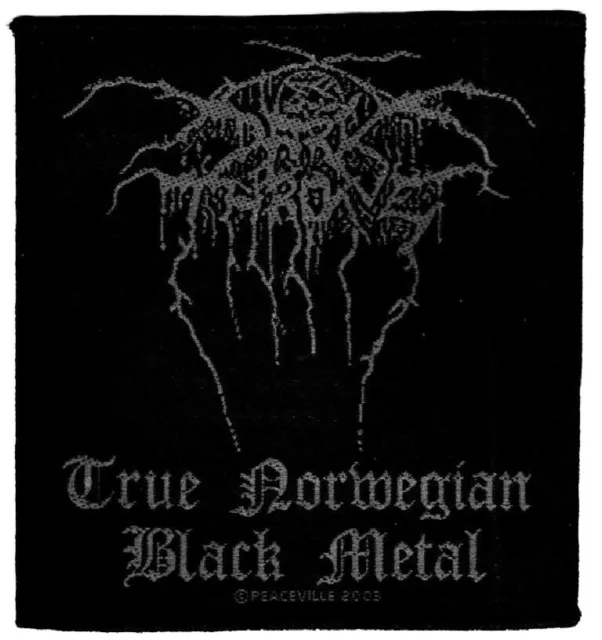 DARKTHRONE - True Norwegian Black Metal - Woven Patch / Aufnäher