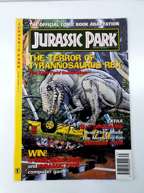 Jurassic Park Official Comic 1993 - THE TERROR OF TYRANNOSAURUS REX - V1 Issue 3