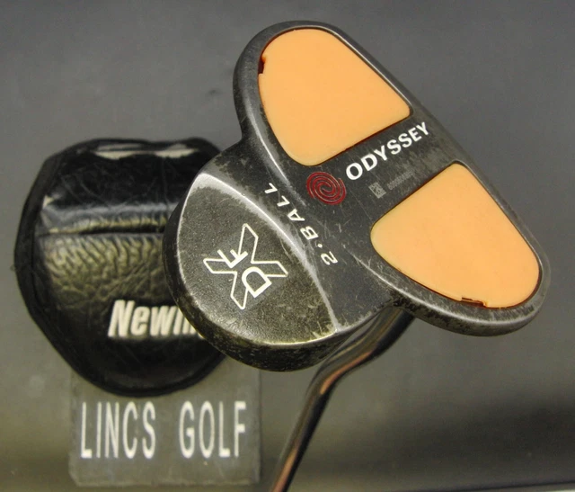 Odyssey DFX 2-Ball Putter 87.5cm Steel Shaft With Grip & Newing HeadCover Odyssey DFX 2-Ball Putter 87.5cm Steel Shaft With Grip & Newing HeadCover