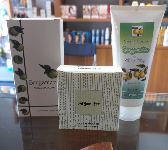 Bergamotto Acqua di Colonia spray Carpentieri Profumi  sapone  crema corpo