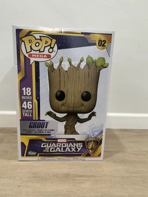 Funko Pop! Marvel: Guardians of The Galaxy - 18 Groot, Super Sized Figure