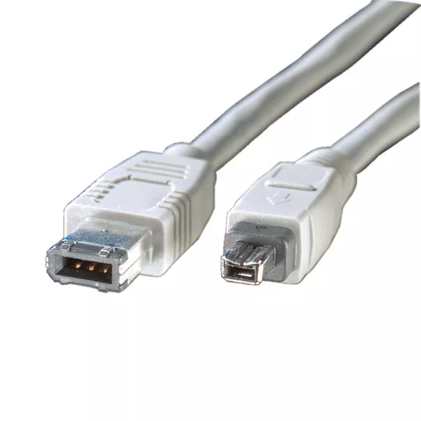 CAVO FIRE WIRE IEEE 1394A 6/4PIN AB 1.8m
