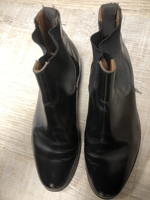 ALFRED SARGENT BROGUE Boots Size 7.5 Chelsea Boots Vtg Sole Length