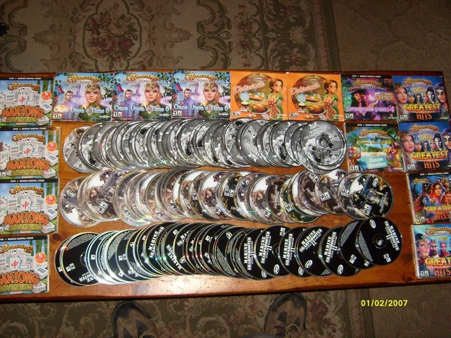 Lot Of Over 225 Computer/Pc Video Games...as Is Lot # 22