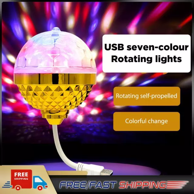 USB Stage Lights Energy Saving LED Party Lamps Colorful RGB Lighting Decorations