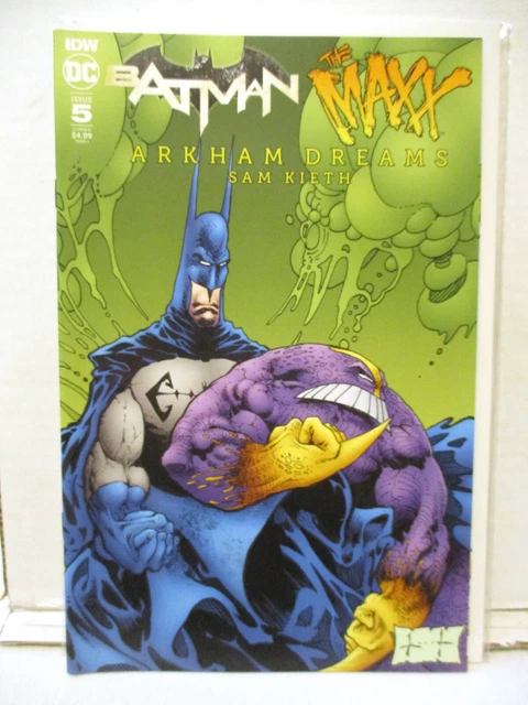 Batman The Maxx Arkham Dreams #5B  Sam Keith - DC Comics/IDW 2018