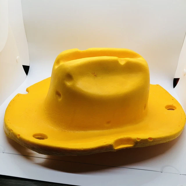 GREEN BAY PACKERS Cheesehead Cowboy Hat Original Foamation Wisconsin